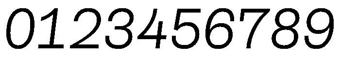 Cosmica RegularItalic Font OTHER CHARS