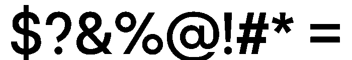 Cosmica Semibold Font OTHER CHARS