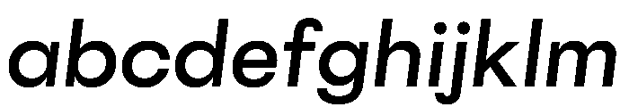 Cosmica SemiboldItalic FONT