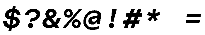 CosmicaMono BoldItalic Font OTHER CHARS