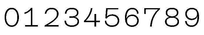 CosmicaMono Book Font OTHER CHARS