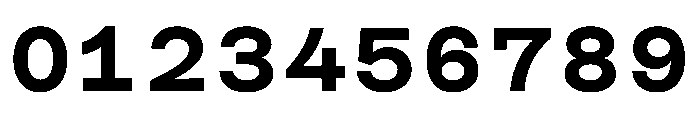 CosmicaMono Extrabold Font OTHER CHARS