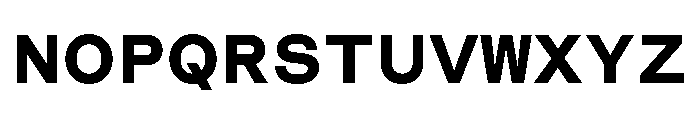 CosmicaMono Extrabold Font UPPERCASE