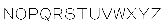 CosmicaMono Light Font UPPERCASE