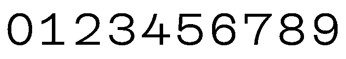 CosmicaMono Regular Font OTHER CHARS