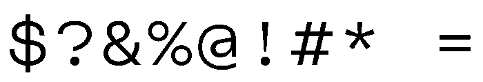 CosmicaMono Regular Font OTHER CHARS