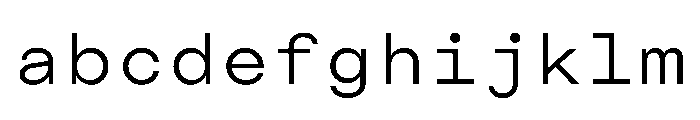 CosmicaMono Regular FONT