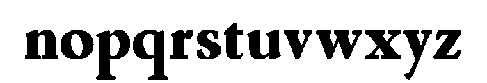 Cosmodoxia Black Instance 0b395ffb Font LOWERCASE