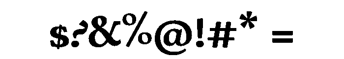 Cosmodoxia Bold Instance A4ec1af6 Font OTHER CHARS