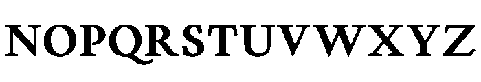 Cosmodoxia Extrabold Instance Font UPPERCASE