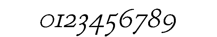 Cosmodoxia ExtralightItalic Instance Font OTHER CHARS