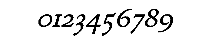 Cosmodoxia Italic Instance Font OTHER CHARS