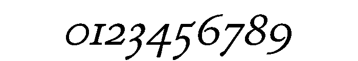 Cosmodoxia LightItalic Instance Font OTHER CHARS