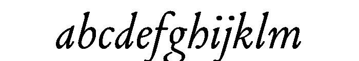 Cosmodoxia LightItalic Instance FONT