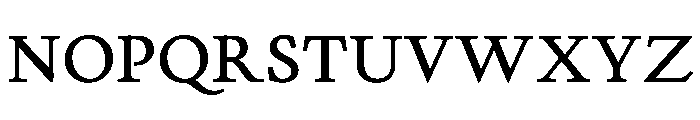 Cosmodoxia Medium Instance Font UPPERCASE