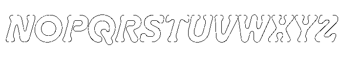 Cosplay Regular Webfont Font UPPERCASE