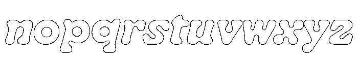 Cosplay Regular Webfont Font LOWERCASE