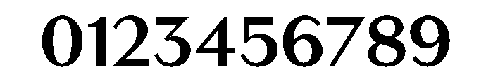 County Solid Font OTHER CHARS