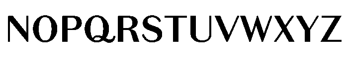 County Solid Font UPPERCASE