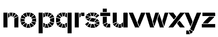Coxx TRIAL GAPSBold Instance Font LOWERCASE