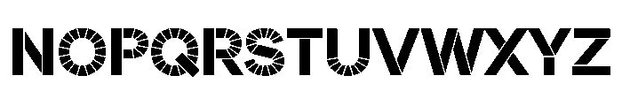 Coxx TRIAL GAPSHeavy Instance Font UPPERCASE
