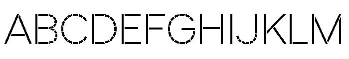 Coxx TRIAL GAPSLight Instance Font UPPERCASE