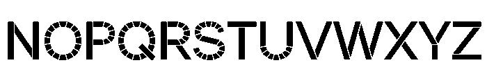 Coxx TRIAL GAPSMedium Instance Font UPPERCASE