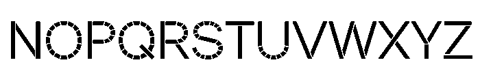Coxx TRIAL GAPSRegular Instance Font UPPERCASE