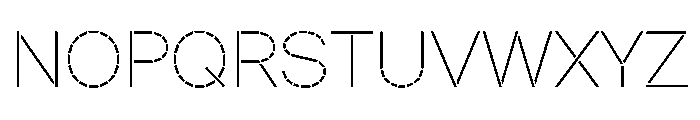 Coxx TRIAL GAPSThin Instance Font UPPERCASE