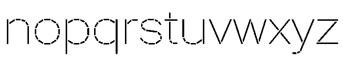 Coxx TRIAL GAPSThin Instance Font LOWERCASE