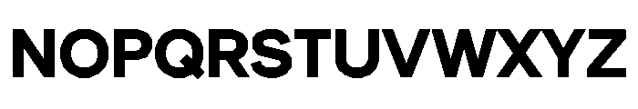 Coxx TRIAL Heavy Instance Font UPPERCASE