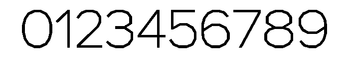Coxx TRIAL Light Instance Font OTHER CHARS