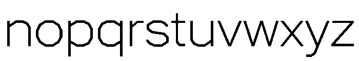 Coxx TRIAL Light Instance Font LOWERCASE