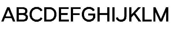 Coxx TRIAL Medium Instance Font UPPERCASE