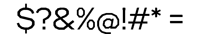 Coxx TRIAL Regular Instance Font OTHER CHARS