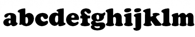 Cooper Black Font LOWERCASE