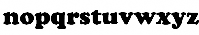 Cooper Black Font LOWERCASE