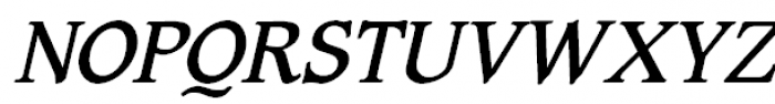 Cotlin Bold Italic Font UPPERCASE