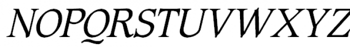 Cotlin Italic Font UPPERCASE