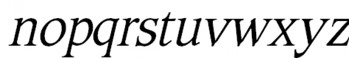 Cotlin Italic Font LOWERCASE