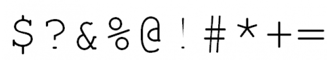 Courier (APC) Regular Font OTHER CHARS