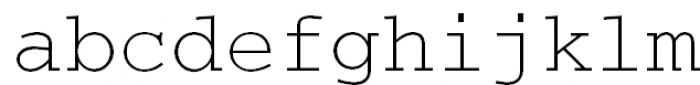 Courier Light FONT