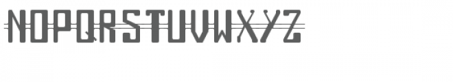 connected font Font UPPERCASE