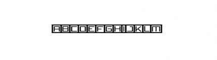 Copenhagen light Font UPPERCASE