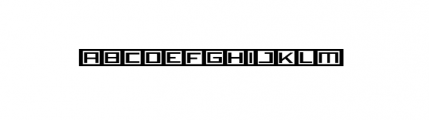 Copenhagen medium Font UPPERCASE