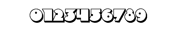 CoDependent Shadow Font OTHER CHARS