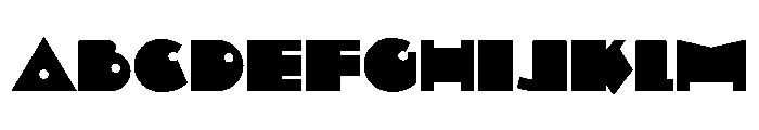 CoDependent Solid Font UPPERCASE