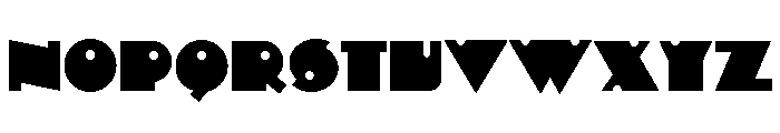 CoDependent Solid Font UPPERCASE