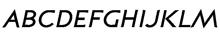 Coda Bold Italic Font UPPERCASE