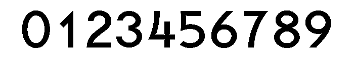Coda Bold Font OTHER CHARS
